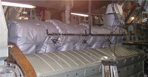 copertura isolante amovibile