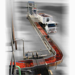 linea di trasformazione per pomodori
