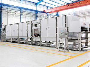 cuocitore industriale continuo