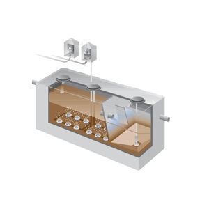 impianto di trattamento delle acque reflue biologico