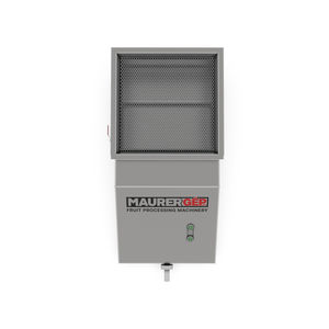 container di stoccaggio in acciaio inox / per pressa a nastro per frutta
