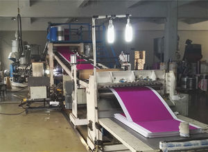 linea di estrusione di lastre