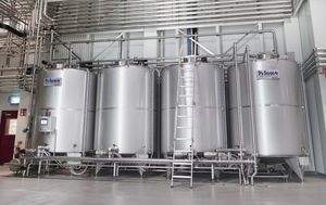 unità cleaning-in-place per l'industria delle bevande