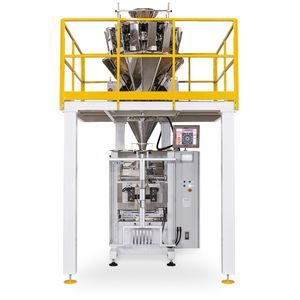 confezionatrice con pesatrice multitesta