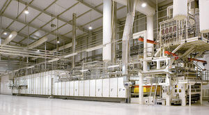 linea di produzione di pasta secca