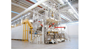 linea di produzione di pasta secca