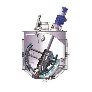 cuocitore industriale per frutta / a vapore / in acciaio inox / con agitatore