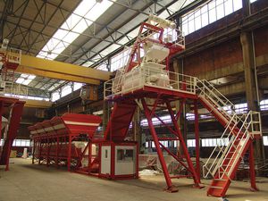centrale di betonaggio stazionario