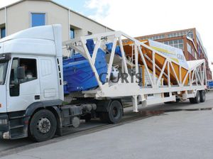 centrale di betonaggio mobile