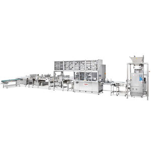 linea di produzione di pane da hotdog