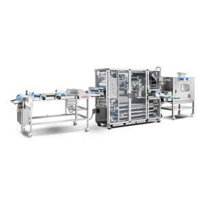 linea di produzione di pane da hotdog