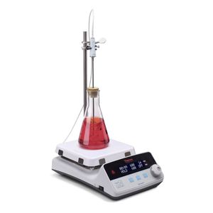 agitatore di laboratorio magnetico / digitale / da banco / a piastra riscaldante