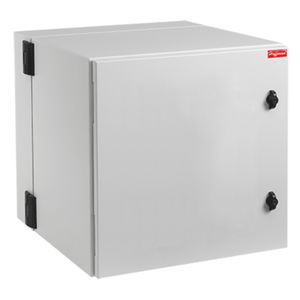 scatola con sportello battente / a parete / per montaggio su pannello / rack 19