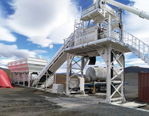 centrale di betonaggio stazionario
