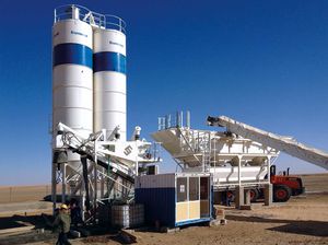 centrale di betonaggio stazionario