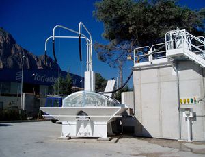 impianto di riciclaggio per calcestruzzo