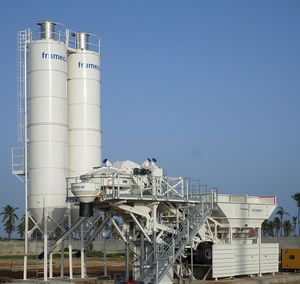 centrale di betonaggio mobile