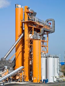 silo di polvere di carbone