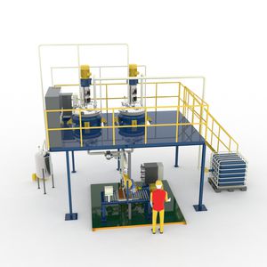 linea di produzione di cartone