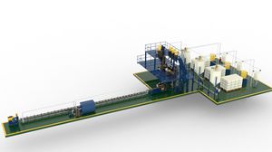 linea di produzione di pezzi in materiali compositi 1