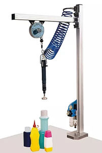 tappatrice con avvitatore a pressione