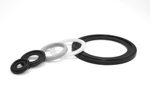 guarnizione a labbro / circolare / in gomma / in PTFE