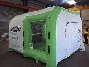 cabina di sabbiatura gonfiabile