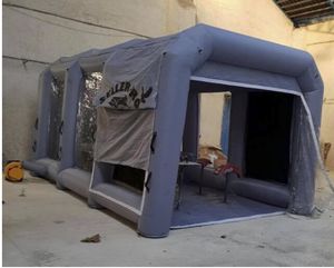 cabina di verniciatura aperta
