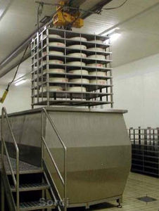 sistema di salamoia del formaggio