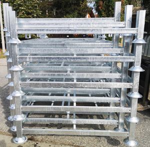 pallet in acciaio