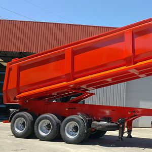 benna per camion a 3 assi