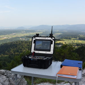 stazione terrestre per drone