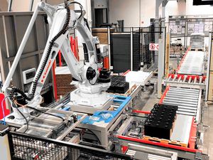 pallettizzatore robotizzato