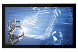 monitor TFT-LCD / con touch screen capacitativo / 21.5