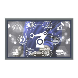 panel PC con touch screen resistivo a 5 fili