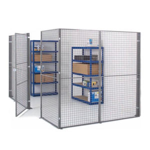 divisorio a griglia per scaffali porta pallet