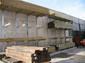scaffalatura cantilever