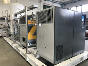 generatore di azoto di alta purezza / da laboratorio / di processo / PSA