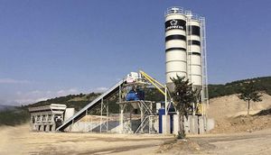 centrale di betonaggio stazionario