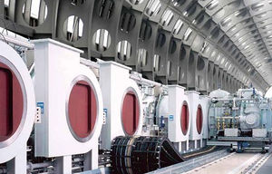forno a nastro trasportatore