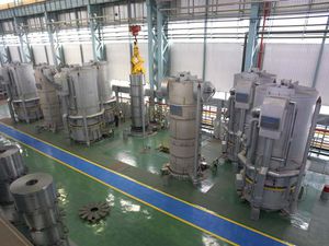 forno di ricottura / per trattamento termico / a campana / a gas