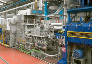 forno di rinvenimento / di tempra / per trattamento termico / a camera