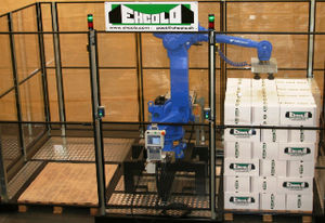 pallettizzatore robotizzato