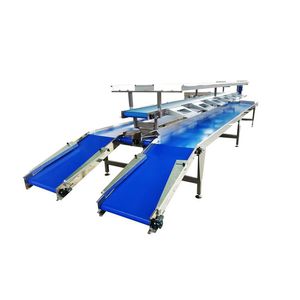 postazione di imballaggio per frutta e verdura
