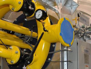 bruciatore a combustione indiretta