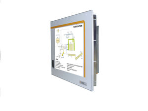 panel PC con touch screen resistivo a 5 fili