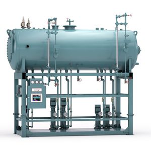 degasatore per acqua di alimentazione di caldaia 1