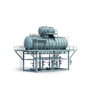 degasatore per acqua di alimentazione di caldaia
