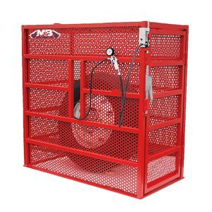 gabbia di sicurezza per gonfiaggio