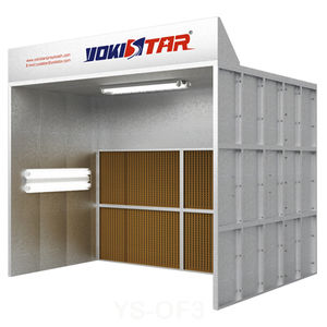 cabina di verniciatura aperta